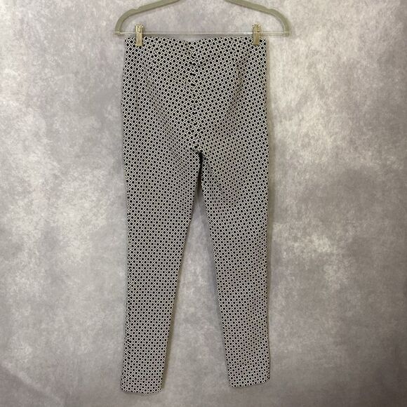Michael Kors Super Skinny Pull-On Pants | Size S | Diamond Pattern - Picture 4 of 7